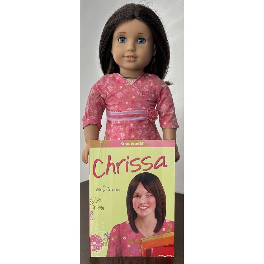 Chrissa Maxwell Doll American Girl GOTY Year 2009 Retired Meet Outfit Box Book